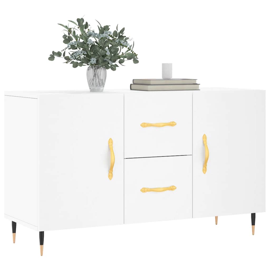 Vidaxl dressoir 100x36x60 cm bewerkt hout wit
