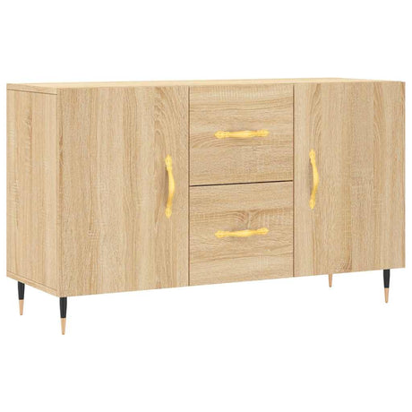 Vidaxl dressoir 100x36x60 cm bewerkt hout sonoma eikenkleurig