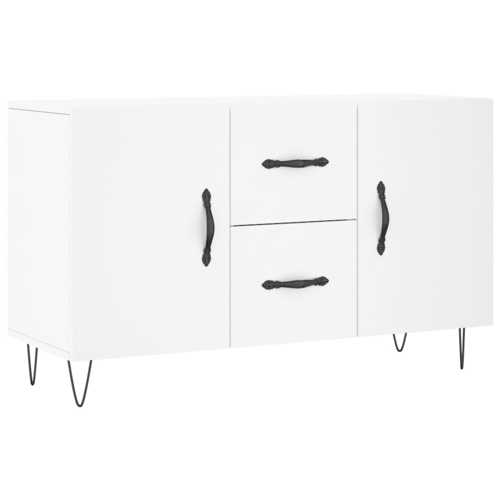 Vidaxl dressoir 100x36x60 cm bewerkt hout wit