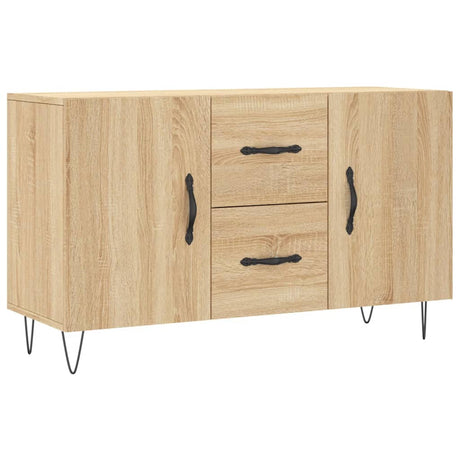 Vidaxl dressoir 100x36x60 cm bewerkt hout sonoma eikenkleurig
