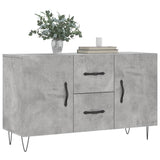Vidaxl dressoir 100x36x60 cm bewerkt hout betongrijs