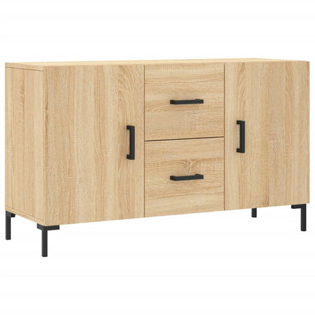Vidaxl dressoir 100x36x60 cm bewerkt hout sonoma eikenkleurig