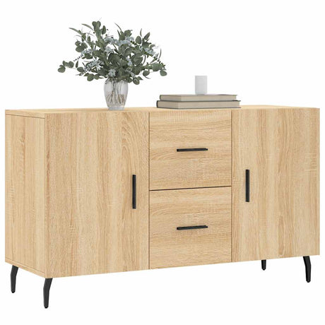 Vidaxl dressoir 100x36x60 cm bewerkt hout sonoma eikenkleurig