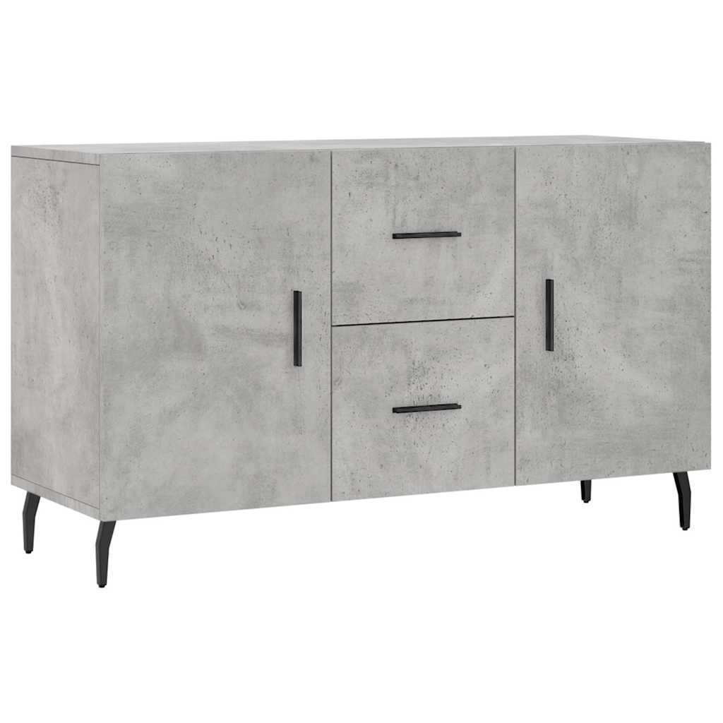 Vidaxl dressoir 100x36x60 cm bewerkt hout betongrijs