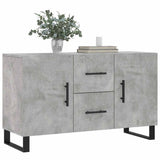 Vidaxl dressoir 100x36x60 cm bewerkt hout betongrijs