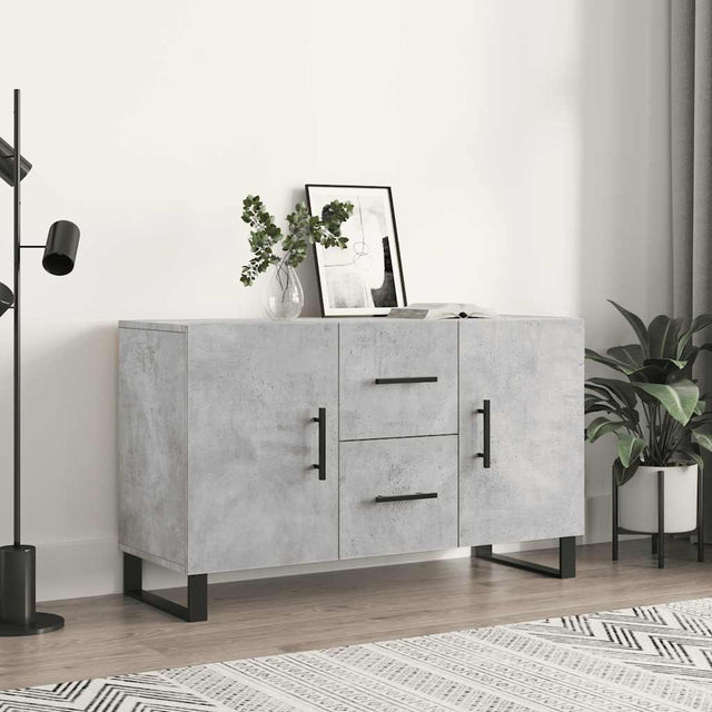Vidaxl dressoir 100x36x60 cm bewerkt hout betongrijs