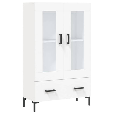 Vidaxl hoge kast 69,5x31x115 cm bewerkt hout wit