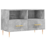 Vidaxl tv-meubel 80x36x50 cm bewerkt hout betongrijs