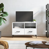 Vidaxl tv-meubel 80x36x50 cm bewerkt hout wit