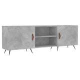 Vidaxl tv-meubel 150x30x50 cm bewerkt hout betongrijs