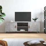 Vidaxl tv-meubel 150x30x50 cm bewerkt hout betongrijs