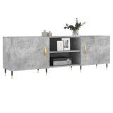 Vidaxl tv-meubel 150x30x50 cm bewerkt hout betongrijs