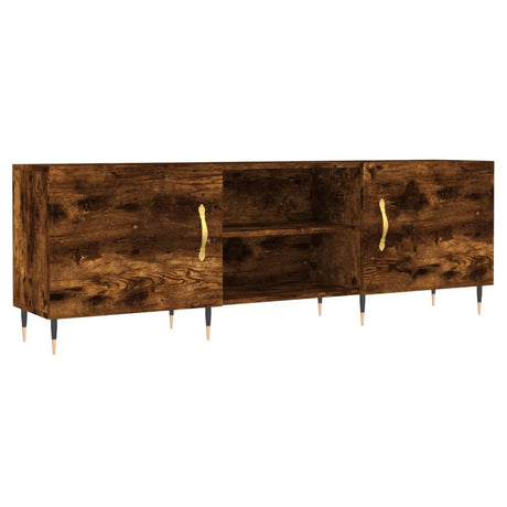 Vidaxl tv-meubel 150x30x50 cm bewerkt hout gerookt eikenkleurig