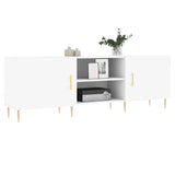 Vidaxl tv-meubel 150x30x50 cm bewerkt hout wit