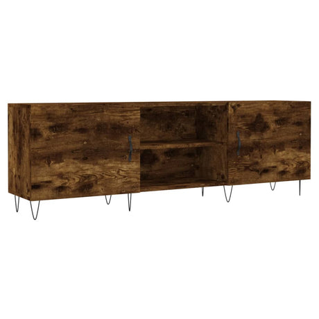 Vidaxl tv-meubel 150x30x50 cm bewerkt hout gerookt eikenkleurig