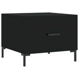 Vidaxl salontafel 50x50x40 cm bewerkt hout zwart