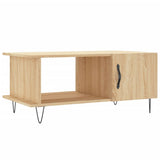 Vidaxl salontafel 90x50x40 cm bewerkt hout sonoma eikenkleurig