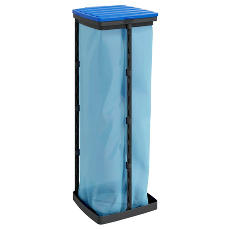 Vidaxl Müllbeutelhalter 2 PCs 120 L PP Schwarz und Blau