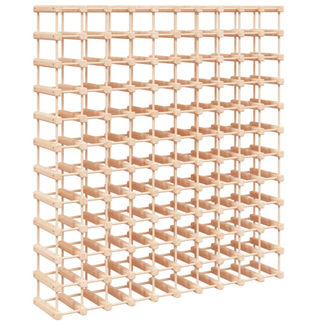 Vidaxl wijnrek voor 120 flessen 112,5x23x123,5cm massief grenenhout