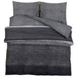 Vidaxl Duvet Cover Set 260x240 cm Baumwolle dunkelgrau
