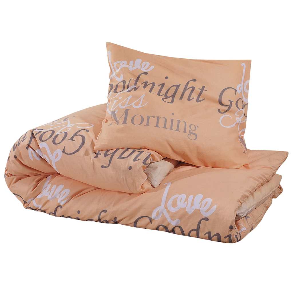 Vidaxx Bettbezug-Set 220x240 cm Baumwolle rosa