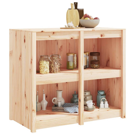 Vidaxl keukenkast voor buiten meppel 106x55x92 cm massief grenenhout