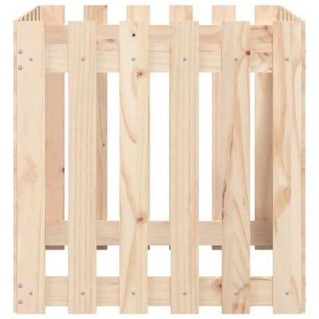 VIDAXL -Planungsbox mit Fechten 60x60x60 cm Festkiefer