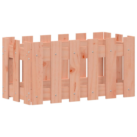 VIDAXL -Planungsbox mit Zaundesign 60x30x30 cm Solid Dougohout
