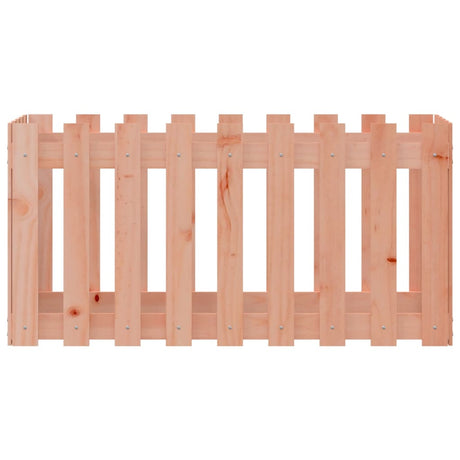 VIDAXL -Planungsbox erhöhte Zäune 100x50x50 cm Solid Douglashout