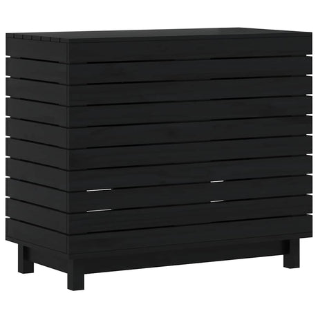 VIDAXL -Waschkorb 88.5x44x76 cm Festkiefer