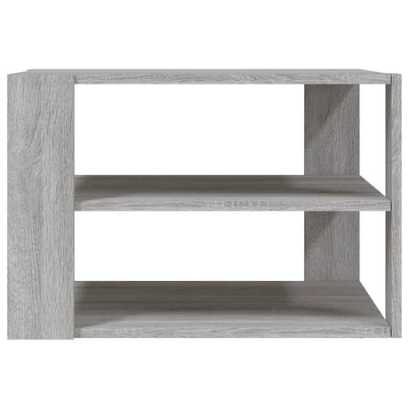 Vidaxl salontafel 58x58x40 cm bewerkt hout grijs sonoma