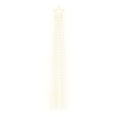 VidaXL Weihnachtsbaumbeleuchtung 320 warmweiße LEDs 375 cm
