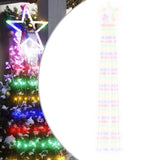 VidaXL Weihnachtsbaumbeleuchtung 320 bunte LEDs 375 cm