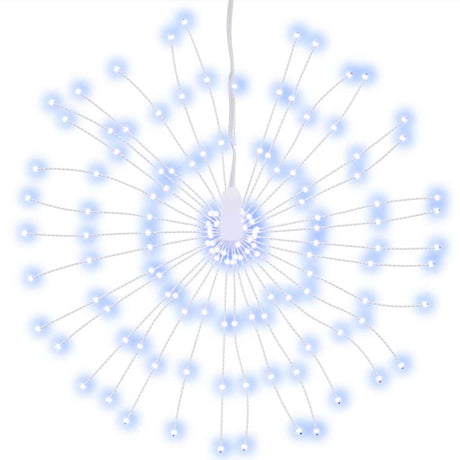 Vidaxl Weihnachtsbeleuchtungsfeuerwerk 4 St 140 Kalt weiße LEDs 17 cm