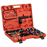 VidaXL Drucktester für Kühlsystem 52x40,5x9,5 cm rot