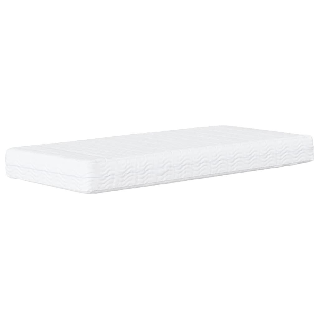 Vidaxl schuimmatras hardheid h2 h3 100x200 cm wit