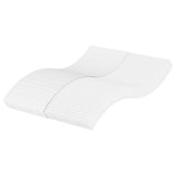Vidaxl schuimmatras hardheid h2 h3 120x200 cm wit