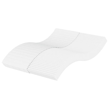 Vidaxl schuimmatras hardheid h2 h3 120x200 cm wit
