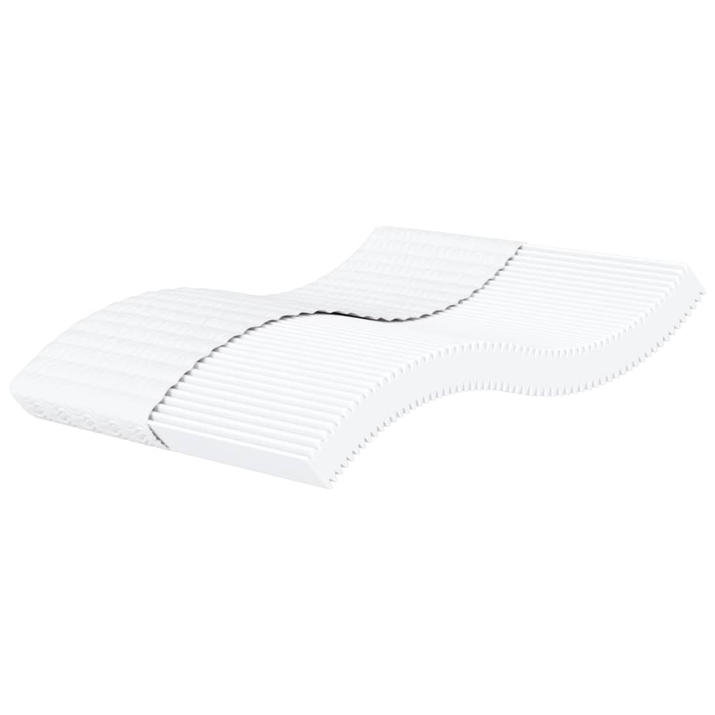 Vidaxl schuimmatras hardheid h2 h3 160x200 cm wit