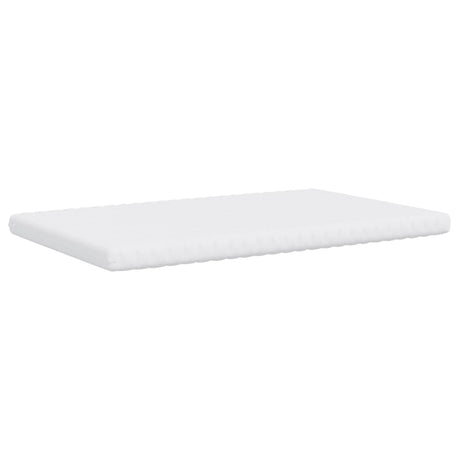 Vidaxl schuimmatras 7 zones hardheid 20 ild 120x200 cm wit