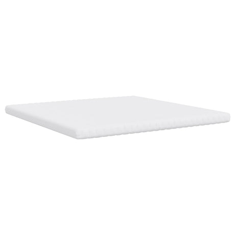 Vidaxl schuimmatras 7 zones hardheid 20 ild 200x200 cm wit