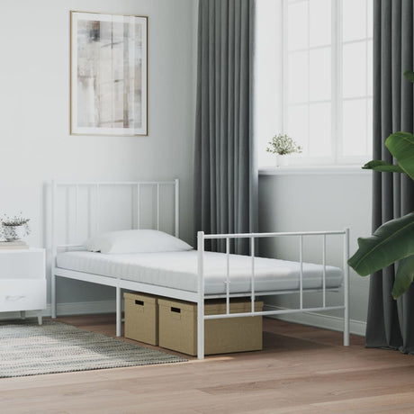 Vidaxl schuimmatrassen 2 st 7 zones hardheid 20 ild 100x200 cm wit