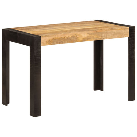 Vidaxl eettafel 120x60x76 cm massief mangohout
