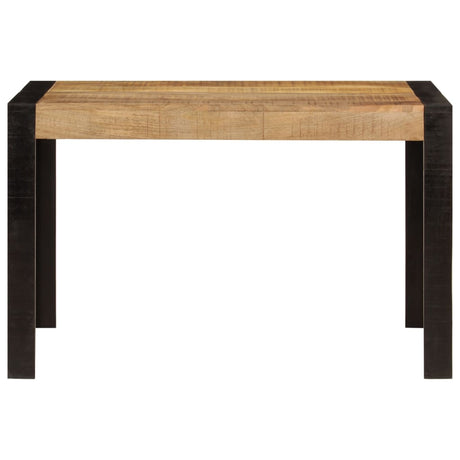 Vidaxl eettafel 120x60x76 cm massief mangohout