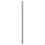 Vidaxl -Zaunpfosten 10 PCs 220 cm verzinkter Stahl Silber gefärbt