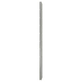 VidaXL Zaunpfosten 20 Stk. 200 cm verzinkter Stahl silberfarben