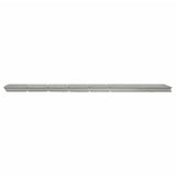 Vidaxl Zaunpfosten 30 St 160 cm verzinkter Stahl Silberfarbe
