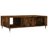 Vidaxl salontafel 104x60x35 cm bewerkt hout gerookt eikenkleurig