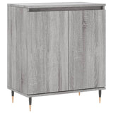 Vidaxl dressoir 60x35x70 cm bewerkt hout grijs sonoma eikenkleurig