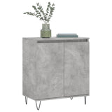 Vidaxl dressoir 60x35x70 cm bewerkt hout betongrijs